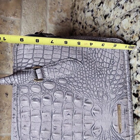 Brahmin Micaela Grey Tetra Satchel - Picture 4 of 16